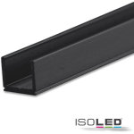 Isoled profil led pour montage en surface surf6 aluminium noir ral9005, 200cm - profilés led et profilés ... Isoled profil led pour montage en surface surf6 aluminium noir ral9005, 200cm - profilés led et profilés ...