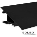 Isoled profil de luminaire led pour montage en surface hide triangle aluminium noir ral 9005, 200cm - ...