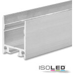 Isoled profil d'un luminaire led mont� en surface cache simple en aluminium anodis�, 200 cm - profil�s ...