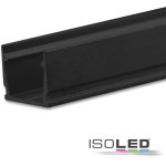 Isoled profil de montage led surf10 aluminium noir ral 9005, 200cm - profilés led et profilés encastrés ... Isoled profil de montage led surf10 aluminium noir ral 9005, 200cm - profilés led et profilés encastrés ...