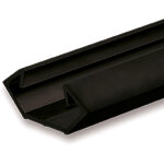 Isoled profil d'angle led corner11n aluminium noir ral9005, 200cm - profils led et profils encastrs ...