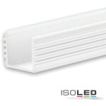 Isoled profil en applique led surf12 borderless aluminium revtu par poudre blanc ral 9010, 200 - profils ...