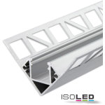 Isoled profilé de carrelage led angle intérieur, 200 cm - profilés led et profilés encastrés Isoled profilé de carrelage led angle intérieur, 200 cm - profilés led et profilés encastrés