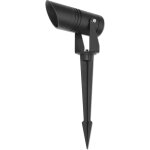 Isoled projecteur led de jardin, rond, inox, noir, 12 - 24v, ip65, 6w, 30, blanc chaud - lampes sur ...