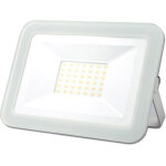 Isoled projecteur led pad 30w, blanc, 3000k cble de 100cm - projecteurs d?extrieur