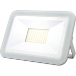 Isoled projecteur led pad 50w, blanc, 4000k cble de 100cm - projecteurs d?extrieur