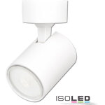 Isoled projecteur led saillie orientable, corps blanc mat, ip20, pour gu10 - lampes murales et de plafond ...