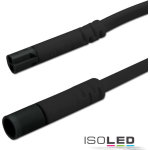 Isoled rallonge mini - prise mle - femelle, 1 m, 2x0, 75, ip54, noir, max. 48v - accessoires divers