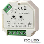 Isoled r�cepteur sans fil sys - one / variateur d'intensit� bouton - poussoir, 230 v, 400 va - accessoires ...