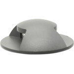 Isoled spot encastr led dans le sol, rond 2side 60mm, noir, 12 - 24v, ip67, 3w, 60, blanc chaud - luminaires ...