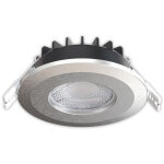 Isoled spot encastr� led vario - 68, 6w, 60�, 2700 3000 4000 6000k, ip65, irc90, nickel bross� - encastr�s ...