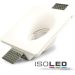 Isoled spot encastr en pltre gu5. 3, carr, en retrait, en forme d'entonnoir, blanc - luminaires encastrs ...