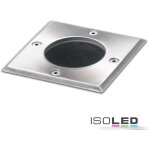 Isoled spot encastr dans le sol pour gu10, carr, ip67, sans ampoule - luminaires encastrs (extrieur) ...