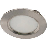 Isoled spot led encastrable pour meubles, alum. bross�, rond, 3w, 120�, 24v dc, blanc dyn. - luminaires ...