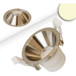 Isoled spot led encastr back60 - 68, nickel bross, rond, 5w, cri90, 3000k, en retrait, ugr - luminaires ...