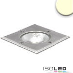 Isoled spot led encastr dans le sol, rectangulaire inox, ip67, 7 w cob, 90, blanc chaud - luminaires ...