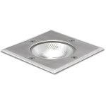 Isoled spot led encastr dans le sol, rectangulaire inox, ip67, 7 w cob, 90, blanc chaud - luminaires ...