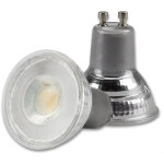 Isoled spot led gu10 5, 5w, 60�, prismatique, blanc chaud, cri90, dimmable en 3 �tapes - lampes led socle ...