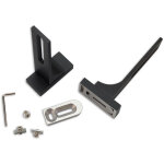Isoled support mural pour profil�s de rideaux, long, 2 pi�ces, noir - accessoires pour �clairage d�coratif ...