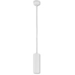 Isoled suspension led pour source gu10, corps cylindrique blanc, diam 60 mm long. 130 mm, sans - lampes ... Isoled suspension led pour source gu10, corps cylindrique blanc, diam 60 mm long. 130 mm, sans - lampes ...