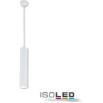 Isoled suspension led pour source gu10, corps cylindrique blanc, diam 60 mm long. 300 mm, sans - lampes ... Isoled suspension led pour source gu10, corps cylindrique blanc, diam 60 mm long. 300 mm, sans - lampes ...