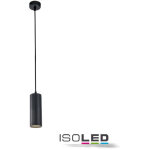 Isoled suspension led pour source gu10, corps cylindrique noir, diam 60 mm long. 130 mm, sans source ... Isoled suspension led pour source gu10, corps cylindrique noir, diam 60 mm long. 130 mm, sans source ...
