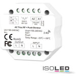 Isoled sys - pro gradateur universel push / radio, 100 / 230v. ac, 360va, phase on / off s�lectionnable ...