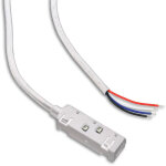 Isoled track48 alimentation en courant avec c�ble de connex. 200cm blanc max. 6a, 4 p�les - 3 phases ...