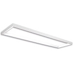 Isoled track48 cadre lumineux h50, format int�rieur 320x1500mm, blanc, transformateur et fixation - lampes ...