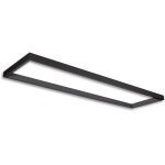 Isoled track48 cadre lumineux h50, format int�rieur 320x1500mm, noir, transformateur et fixation - lampes ...