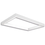 Isoled track48 cadre lumineux h50, format intrieur 500x800mm, blanc, transformateur et fixation - lampes ...