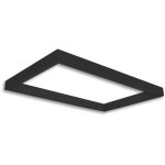 Isoled track48 cadre lumineux h50, format int�rieur 500x800mm, noir, transformateur et fixation - lampes ...