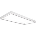 Isoled track48 cadre lumineux h50, format int�rieur 592x1192mm, blanc, transformateur et fixation - lampes ...