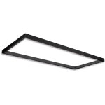 Isoled track48 cadre lumineux h50, format intrieur 592x1500mm, noir, transformateur et fixation - lampes ...