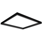 Isoled track48 cadre lumineux h50, format intrieur 900x1000mm, noir, transformateur et fixation - lampes ...