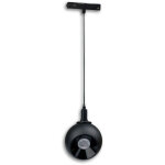Isoled track48 luminaire suspendu balle focus noir, 12w, 60�, 48v dc, 3000k, cri90 - lampes avec adaptateur ...