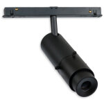 Isoled track48 projecteur de contours shape, 20w, 30�, noir, 3000k, irc90, dimmable dali - lampes avec ...