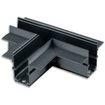 Isoled track48 rail en t horizontal pour rail de cloison sèche, noir, non conduisant le courant - 3 phases ... Isoled track48 rail en t horizontal pour rail de cloison sèche, noir, non conduisant le courant - 3 phases ...