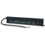 Isoled track48 transformateur inline noir, 100w, 48v dc - 3 phases �lectrique rail 48v