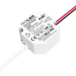 Isoled transformateur led pwm 12v / dc pour boîtier d?interrupteur, 0 - 12w, profondeur 24mm, ip65 - ... Isoled transformateur led pwm 12v / dc pour boîtier d?interrupteur, 0 - 12w, profondeur 24mm, ip65 - ...