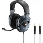 Jts hpm - 535 casque st�r�o professionnel avec micro �lectret serre - t�te - casques de studio