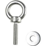 Ld systems 5430 m8 - anneau de levage inox m8 x 30 mm avec rondelle - pices de rechange