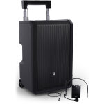 Ld systems anny� 10 bph b8 - syst�me de sonorisation portable bluetooth� 10  aliment� par batterie avec ...