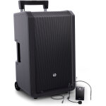 Ld systems anny� 12 bph b8 - enceinte de sonorisation 12? portable bluetooth� aliment�e - haut - parleur ...