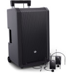 Ld systems anny� 12 bph2 b6 - enceinte de sonorisation 12? portable bluetooth� aliment�e - haut - parleur ...