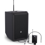Ld systems anny 8 bph b5 - enceinte bluetooth portable sur batterie avec mixeur intgr et - haut - ...