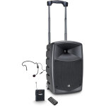 Ld systems roadbuddy 10 hs - enceinte active bluetooth sur accus avec mixeur et micro serre - tête - ... Ld systems roadbuddy 10 hs - enceinte active bluetooth sur accus avec mixeur et micro serre - tête - ...