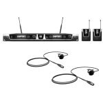 Ld systems u506 bpl 2 - syst�me de micro sans fil avec 2 x �metteur ceinture et micro cravate - syst�mes ...