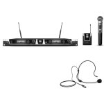 Ld systems u506 hbh 2 - systme de microphone sans fil avec sacoche, casque d'coute et - systmes d?metteurs ...