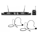 Ld systems u508 bph 2 - dual - système de micro sans fil avec 2 x Émetteur ceinture et 2 x micro - kits ... Ld systems u508 bph 2 - dual - système de micro sans fil avec 2 x Émetteur ceinture et 2 x micro - kits ...